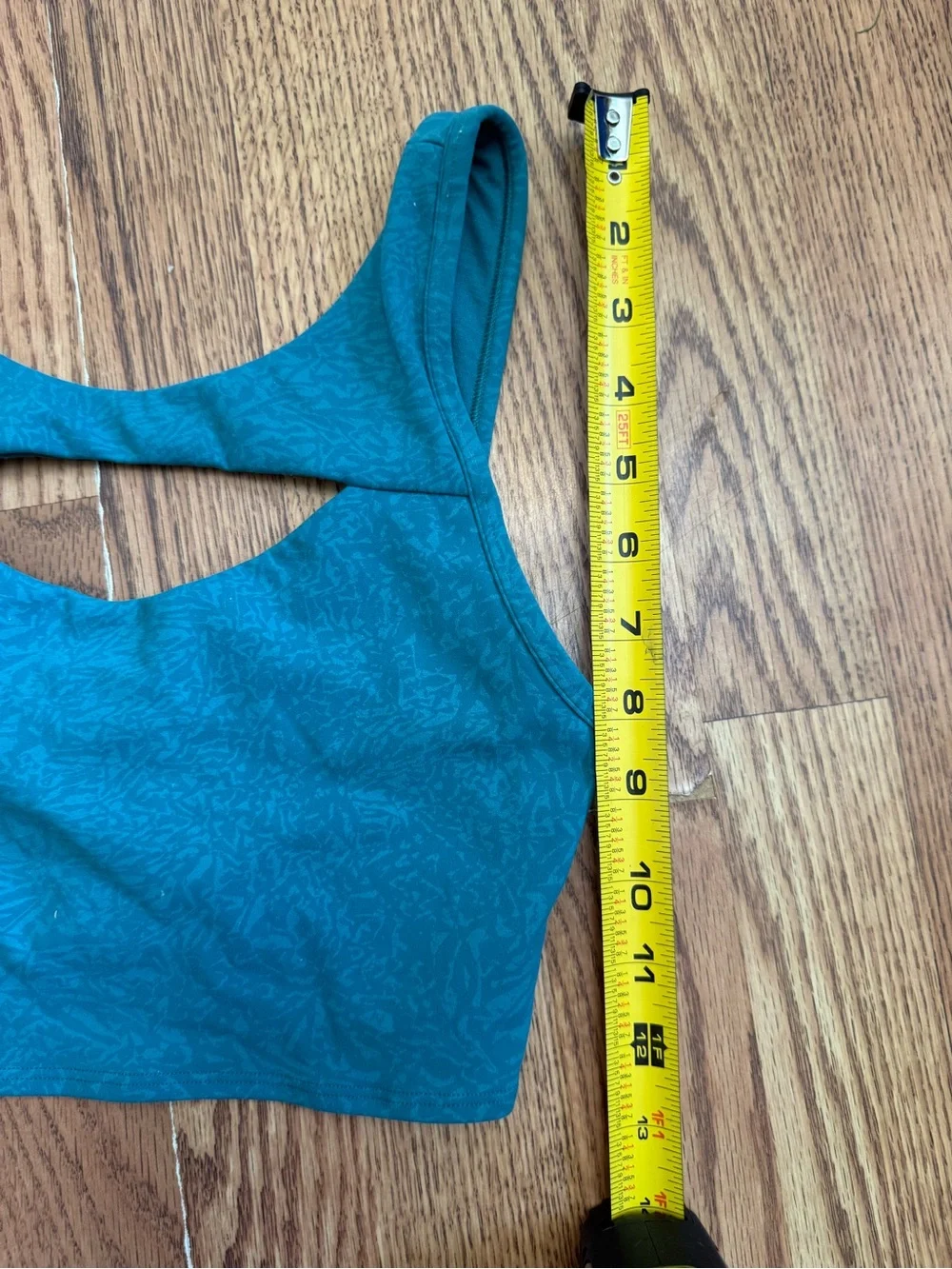 Lululemon Everlux Cut-Out Train Bra*Medium Support,B/C Cups Crunch Teal Lagoon